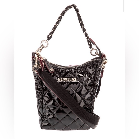 MZ Wallace Handbags - MZ Wallace Black Patent Women's Bag